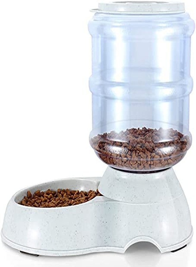 Cyrox Automatic Gravity Dry Food Storage Bottle Bowl Dish Stand Pet Feeder Food Dispenser for Dogs & Cats, Animal (1pcs) - Image 1